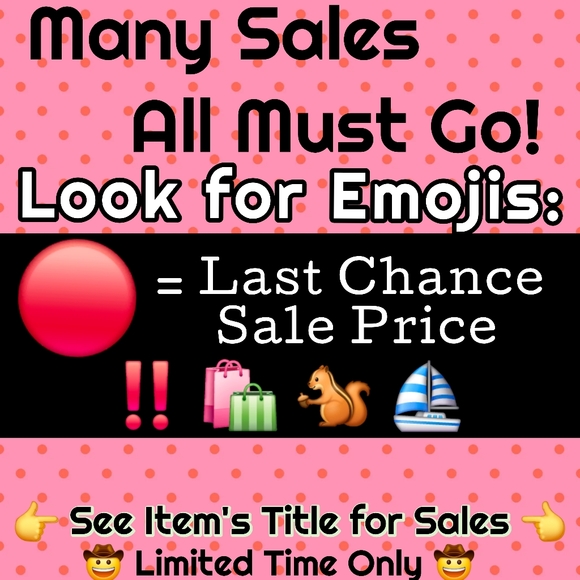 Any and All Other - 🔴LAST CHANCE SALE • SEE ALL EMOJIS ABOVE 🐌 Need Everything Gone